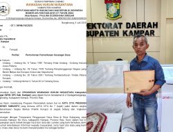 WHN Kampar Resmi Mengajukan Surat Kepada Inspektorat Terkait Audit Khusus Dugaan Penyalahgunaan Dana Desa 2022