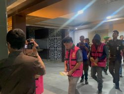 Kejaksaan Negeri Labuhan Batu Resmi Tahan Tiga Tersangka Kasus Korupsi Pekerjaan Renovasi Gedung Puskesmas Negeri Lama