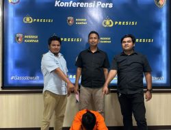 Sat Reskrim Polres Kampar Tangkap Pelaku Pencabulan, Mengaku Sudah 6 Kali Berhubungan Badan
